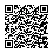 Kode QR untuk nomor Telepon +17183759813