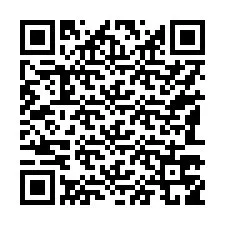 QR-код для номера телефона +17183759814