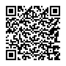 QR-koodi puhelinnumerolle +17183759817