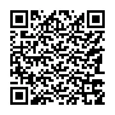 Kode QR untuk nomor Telepon +17183759818