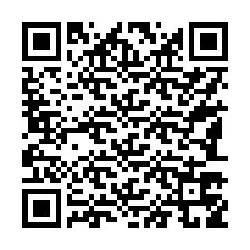 Kode QR untuk nomor Telepon +17183759820