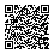 QR kód a telefonszámhoz +17183759826