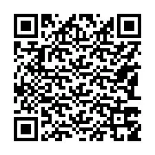 QR Code pour le numéro de téléphone +17183759827