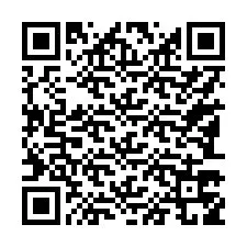 Kode QR untuk nomor Telepon +17183759829