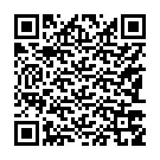 QR-koodi puhelinnumerolle +17183759832