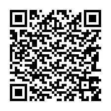 QR Code pour le numéro de téléphone +17183759842