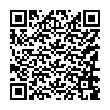 Codice QR per il numero di telefono +17186689970