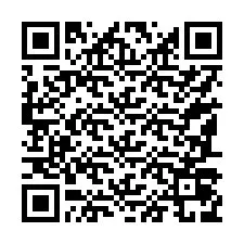 QR-koodi puhelinnumerolle +17187079970