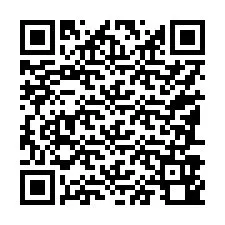 QR kód a telefonszámhoz +17187940278