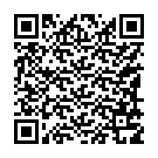 QR kód a telefonszámhoz +17189719574