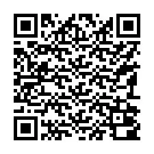 QR-koodi puhelinnumerolle +17192000000