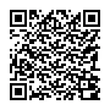 Codice QR per il numero di telefono +17192000004