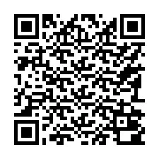 QR kód a telefonszámhoz +17192000009