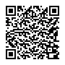 QR код за телефонен номер +17192000033