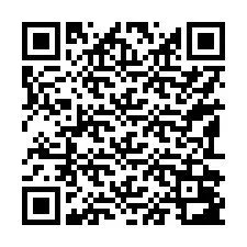 Código QR para número de teléfono +17192083060