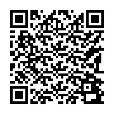 QR код за телефонен номер +17192492331