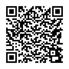 QR-код для номера телефона +17192492457