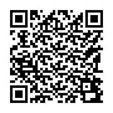 Código QR para número de telefone +17192492461