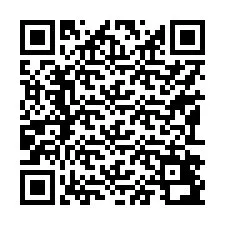 QR Code สำหรับหมายเลขโทรศัพท์ +17192492462