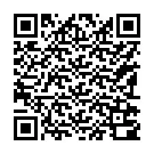 QR-koodi puhelinnumerolle +17192700091