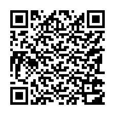 QR kód a telefonszámhoz +17192702878