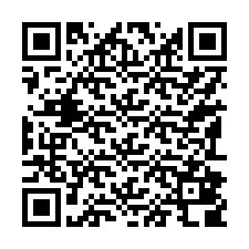 Codice QR per il numero di telefono +17192808164