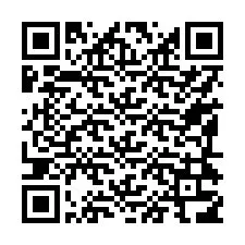 QR код за телефонен номер +17194316023