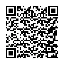 QR код за телефонен номер +17197222333