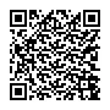 QR kód a telefonszámhoz +17202045820