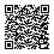 QR kód a telefonszámhoz +17202130579