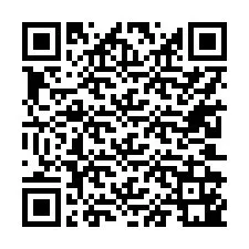 QR Code สำหรับหมายเลขโทรศัพท์ +17202141087