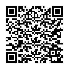 QR kód a telefonszámhoz +17202141383