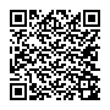 QR-код для номера телефона +17202142377