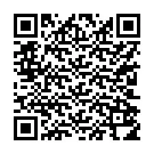 QR kód a telefonszámhoz +17202514294