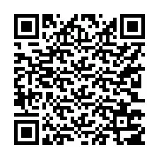 Código QR para número de teléfono +17203707524