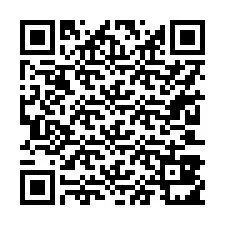 QR Code pour le numéro de téléphone +17203811885