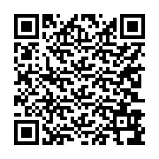 Código QR para número de telefone +17203996572