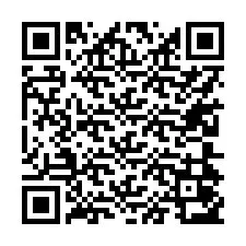 QR Code for Phone number +17204053007