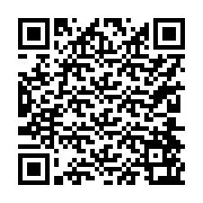QR Code for Phone number +17204563681