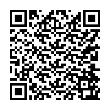 QR Code for Phone number +17204563684