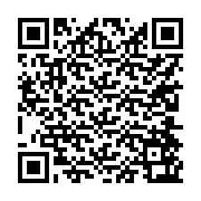 QR Code for Phone number +17204563686