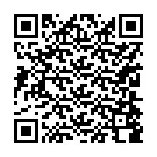 Kod QR dla numeru telefonu +17204588155