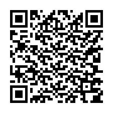 Código QR para número de telefone +17207704220