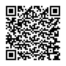 QR код за телефонен номер +17207704224