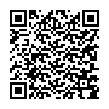 QR-код для номера телефона +17207784512