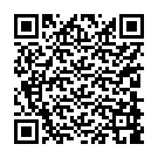 Codice QR per il numero di telefono +17208989110