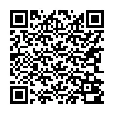 Kode QR untuk nomor Telepon +17242000003