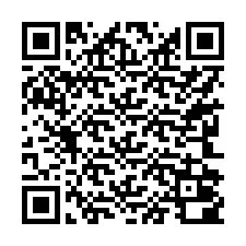 QR-koodi puhelinnumerolle +17242000004