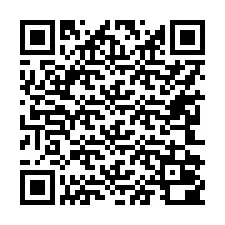 QR Code pour le numéro de téléphone +17242000007