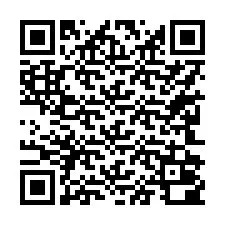 QR-код для номера телефона +17242000019